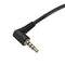 Claite 3.5mm Male To 3.5mm Female 25cm Audio Extension Cable