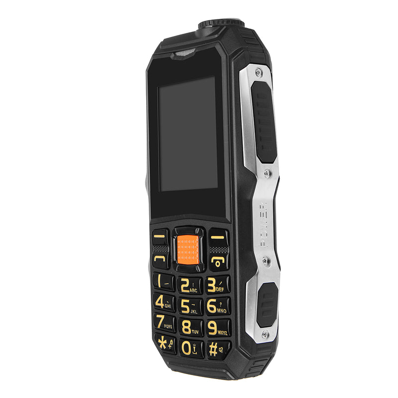 HAIYU H1 2.0 Inch 4800mAh Flashlight FM MP3 Power Bank Dual SIM Long Standby Mini Feature Phone