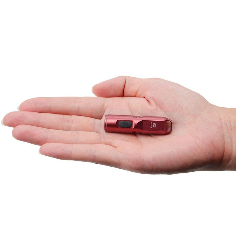 RovyVon Aurora A3 550LM Mini Keychain Light USB Charging EDC Flashlight USB Charging LED Work Lamp 130mAh Lithium Battery Hunting USB Rechargeable Flashlight Mini Torch