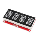 3pcs 4-bit Pozidriv 0.54 Inch 14-segment LED Digital Tube Module Red I2C Control 2-line Control LED Display Screen Module