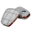 DANIU 6200 N95 Double Gas Mask Protection Filter Chemical Half Face Respirator Mask