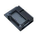 Black/Silver/Golden Dual Fan Aluminum Alloy Case Metal Protective Shell Radiator Enclosure for Raspberry Pi 4 Model B+