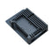 Black/Silver/Golden Dual Fan Aluminum Alloy Case Metal Protective Shell Radiator Enclosure for Raspberry Pi 4 Model B+