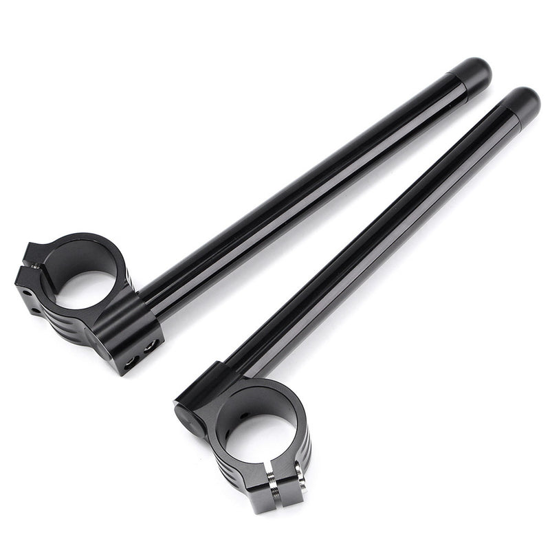 Pair 7/8"41mm Motorcycle Clip-on Bar Tube Handlebars CNC For Yamaha/Honda/GSXR
