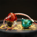 3.5mm Wired Control Hifi Earphone 2 Pin Detachable Cable Dynamic Driver Super Bass In-ear Headset for Sports Gaming