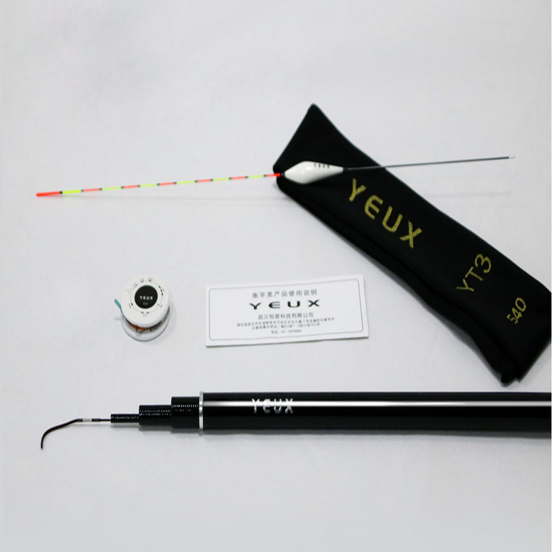 YEUX Ultra Light Hard High Carbon Fishing Rod Set Outdoor Portable Fishing Pole Set from xiaomi youpin-3.6M/4.5M/5.4M/6.3M/7.2M