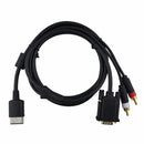 VGA High Definition Cable RCA Sound Adapter HD PAL NTSC For Sega Dreamcast DC Console
