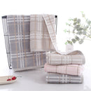 Jacquard Towel 100% Cotton Solid Bath Towel Beach Towel For Adults Fast Drying Soft 3 Colors Thick High Absorbent Antibacterial