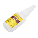 BAIHERE 401 High Strength Quick Drying Glue Instant Strong Adhesive High Temperature Low Bloom 20g