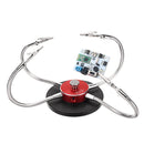 Full Aluminum Alloy 4 Arms Soldering Station CNC Base PCB Fixture Universal Strange Third Hand