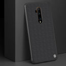 For OnePlus 7T Pro Case NILLKIN Anti-fingerprint Anti-slip Nylon Synthetic Fiber Textured Protective Case