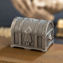 Alloy Dice Storage Box Jewelry Box Treasure Chest High-grade Luggage Box Coin Collecting Box