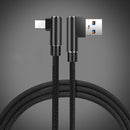 Bakeey Dual 90 Degree Angle Type C Fast Charging Data Cable 2M For Oneplus 5t Xiaomi 6 Mi A1 S9