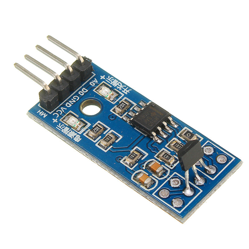 5pcs LM393 DC 5V/3.3V Hall Sensing Probe Hall Switch Sensor Module Motor Speed Test Magnetic Detect Car