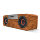 Smalody bluetooth 5.0 Speaker Portable Wooden Wireless TWS Speaker Stereo Subwoofer TF Card FM Headset