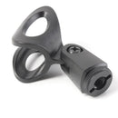 Universal Plastic Microphone Clip Clamp Holder Flexible Rubberized Stand Bracket for Microphone