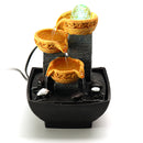 Fountain Waterfall Bonsai Ornaments Feng Shui Desktop Water Sound Indoor Table Decorations