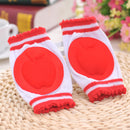 Baby Crawling Knee Pad Safety Anti-slip Breathable Walk Leg Elbow Protector Sponge Mesh Baby Socks
