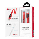 HOCO S6 Timing LED Digital Display 3A Sentinel Micro/Type-C Data Cable for Samsung Xiaomi Huawei