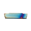 Drillpro 10pcs HRC45 Blue Nano MGMN150-G 1.5mm Carbide Insert for MGEHR/MGIVR Turning Tool Holder