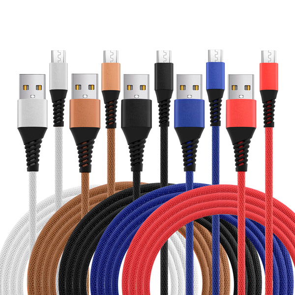 Bakeey Hi-Tensile Micro USB Cable Braided Charging Data Cable 1M For Xiaomi Redmi 5 Plus Note 5 4X