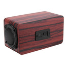 Kingneed S403 bluetooth Wireless Wooden 2 Speaker 2 Bass Membrane 2x3W Speaker