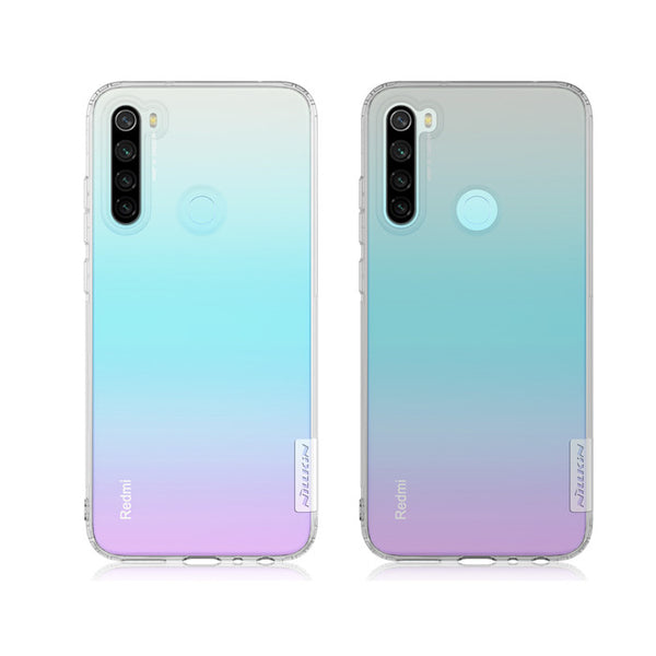 NILLKIN Crystal Clear Transparent Bumpers Shockproof Soft TPU Protective Case for Xiaomi Redmi Note 8