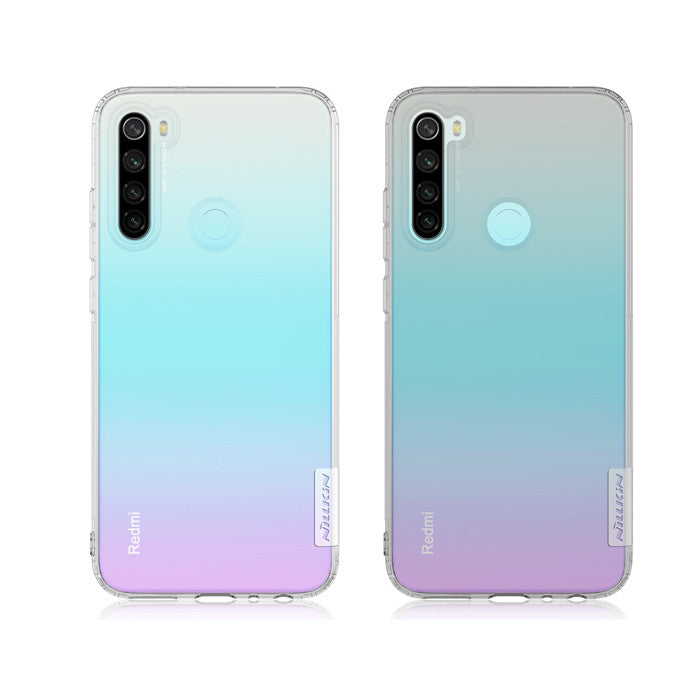NILLKIN Crystal Clear Transparent Bumpers Shockproof Soft TPU Protective Case for Xiaomi Redmi Note 8