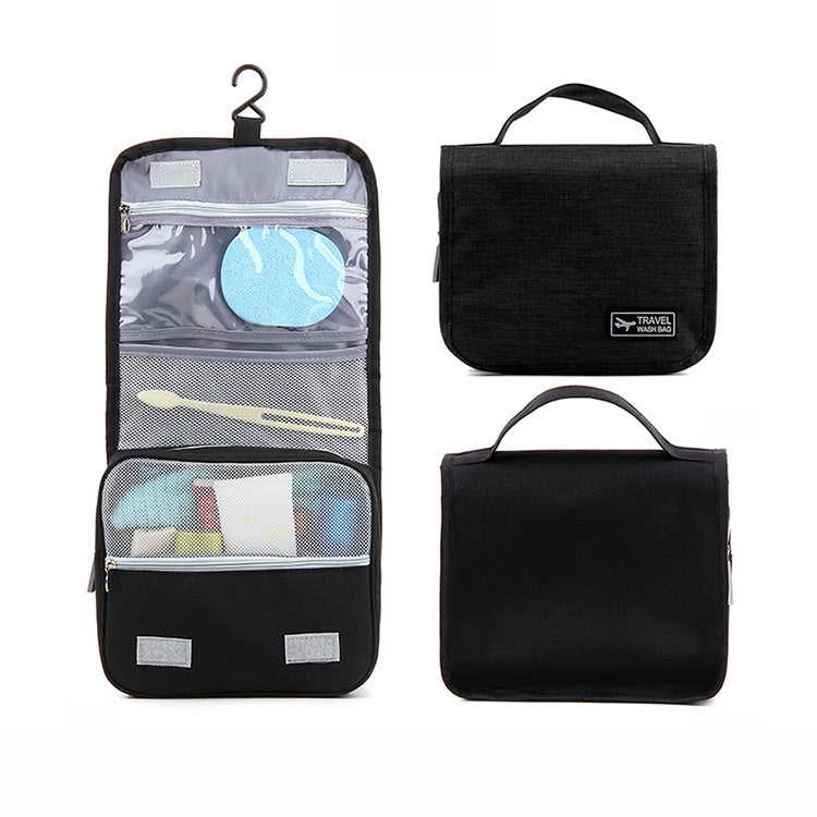 Honana HN-TB056 Portable Cosmetic Storage Bag Travel Toilet Hanging Bag  Makeup Organizer Case Pouch