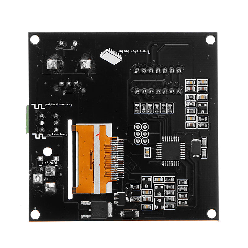 9-12V DC Simple Transistor Tester Frequency Meter 160x128 LCD PWM Square Wave Generator
