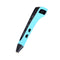 Orange/Blue/Green/White110-240V 3D Printing Pen for ABS/PLA/PCL Filament Support Adjustable Speed