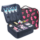 IPRee Travel Cosmetic Makeup Bag Wash Organizer Storage Box