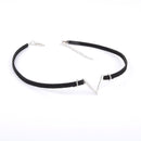 Simple Deerskin V-shaped Pendant Necklace