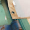 180cm x 180cm Rustic Wooden Barn Door Bathroom Waterproof Fabric Shower Curtain Flannel Bathroom Mat