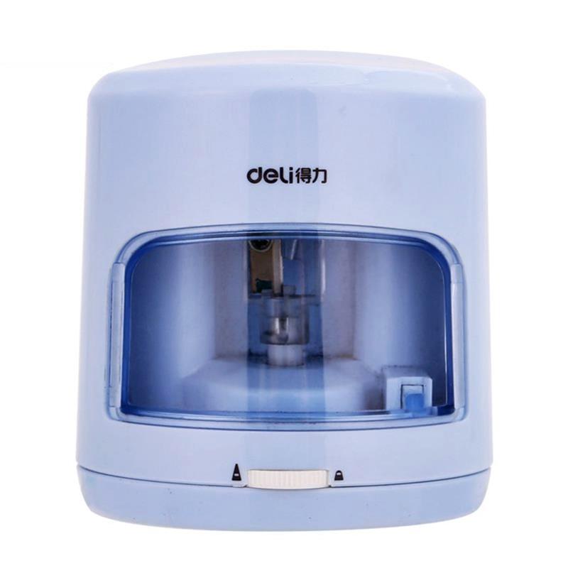 XIAOMI Ecosystem Deli 0502 Electric Pencil Sharpener Home Office School Mechanical Pencil Sharpener Office School Stationery Supplies Gift for Kids Childrens