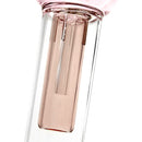 6 Inch Mini Glass Pocket Pipe Bubbler Hand Straw Bottle Glassware