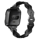 KALOAD 175x15mm Stainless Steel Smart Watch Band Strap Replacement For Fitbit Versa Watch