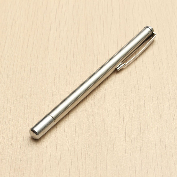 Stainless Steel 6 Section Telescopic Pointer Instrument Baton Ball Pen