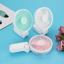 Portable USB Rechargeable Umbrella Hanging Fan Handheld Desktop Mini Folding Fan Air Cooler Cooling Fan For Office Outdoor Travel