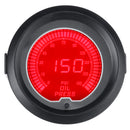 Universal 2inch 52mm Oil Press Pressure Gauge Digital LED 7Color 150 PSI Meter