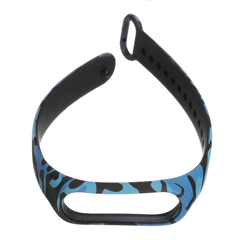 Camouflage Pattern Watch Band Strap  Replacement for Xiaomi Miband 4
