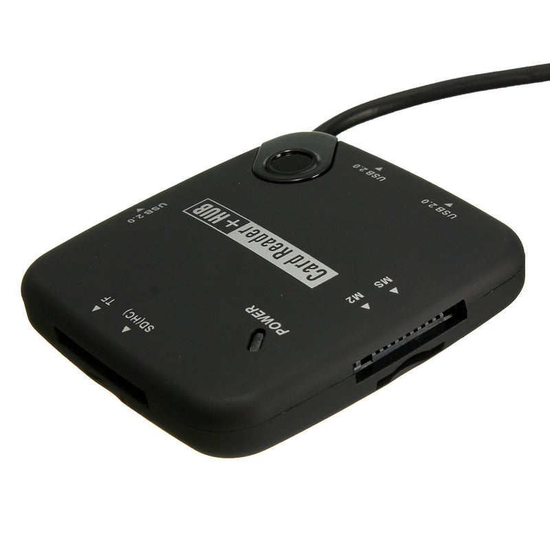 Micro USB to SD TF M2 MS Card Reader OTG Hub for Mobile Phones