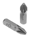 25pcs 25mm PZ2 Screwdriver Bits Set Hex Magnetic Power Tool