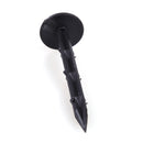 KCASA 10pcs/Pack Black PP Mulch Shading Pest Control Garden Ground Nail Plastic Film Fixing Tools