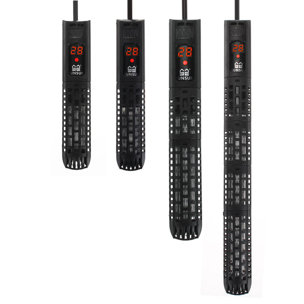 50/100/200/300/500W 220V Aquarium Submersible Heater Auto Adjustable Fish Tank Water Heater Heat Rod