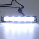 2Pcs 10W DC 12V LED Daytime Driving Running Bumper Fog Lights Lamps Car Truck Boat SUV