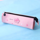 Creative Pencil Case School Strawberry Cherry Pencil Bags Stationery PU Leather Pencil Bag School Supplies Students Gifts