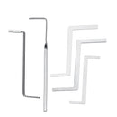 20 Pcs Pick Cutaway Practice Padlock Lock With Broken Key Removing Hook Kit Extractor Set Locksmith Tool