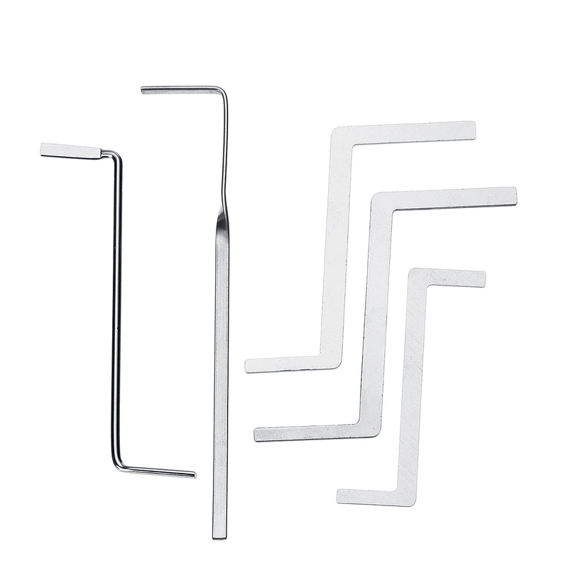 20 Pcs Pick Cutaway Practice Padlock Lock With Broken Key Removing Hook Kit Extractor Set Locksmith Tool