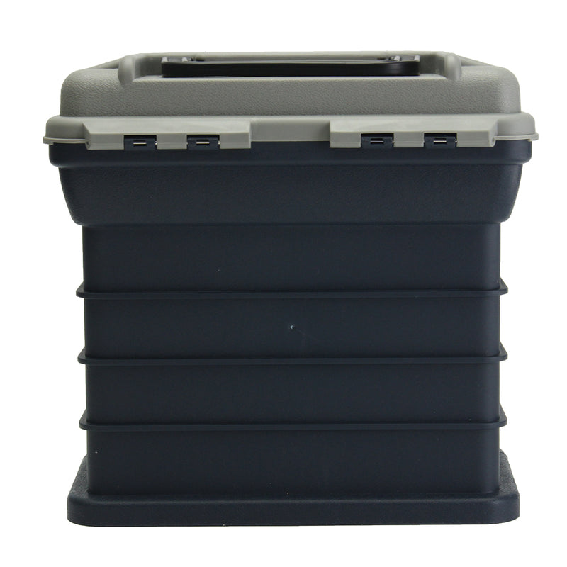 ZANLURE 4- layer Fishing Tackle Box Lures Storage Tray Bait Case Tool Organizer Bulk Drawer